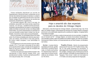 Página Social - Anissara Zir / Edição de 19 de abril de 2024.