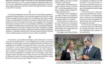 Os pré-candidatos do PL na região - Coluna da edição do dia 19 de abril de 2024 / Neivo A T Fabris.