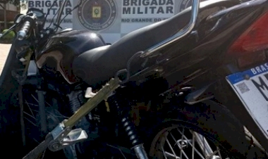 Motos furtadas na região são recuperadas