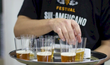 Copa Sul Americana de Cervejas avalia mais de 950 rótulos da bebida a partir desta terça-feira (23) em Bento Gonçalves