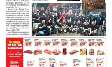 Jeep Clube Getúlio Vargas inaugura sede com show de bandas locais