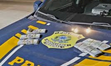 Homem é flagrado com 51 mil dólares escondidos na cueca em rodovia federal gaúcha