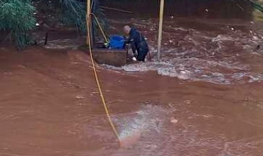 VIADUTOS E GAURAMA - Abastecimento de água afetado por dano da captação no rio Suzana será normalizado à noite