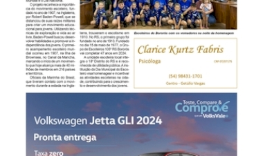 Câmara de Vereadores aprova Projeto que institui o Dia Municipal do Escoteiro