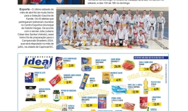 Seleção Gaúcha de Karate treina em Getúlio Vargas /