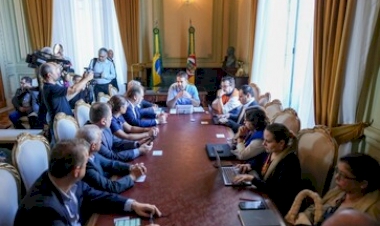 Governador e Conselho de Estado discutem situação e reconstrução do RS