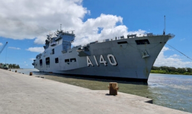Maior navio de guerra da América Latina deve chegar em Rio Grande no sábado (11)