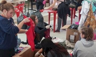 Senac Erechim arrecada doações para desabrigados, em apoio ao Mesa Brasil