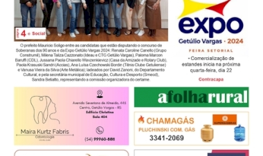 A EDIÇÃO DO DIA 17 DE MAIO JÁ PODE SER ACESSADA. No alto da página clique no botão vermelho A FOLHA REGIONAL DIGITAL