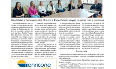 COLUNA SOCIAL - Anissara Zir / Páginas 06 e 07 da edição  de 17 de maio de 2024.