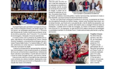 COLUNA SOCIAL / ANISSRA ZIR - Edição de 14 de junho de 2024. Páginas 06 e 07.