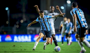 Grêmio não pontua diante do Botafogo em Cariacica
