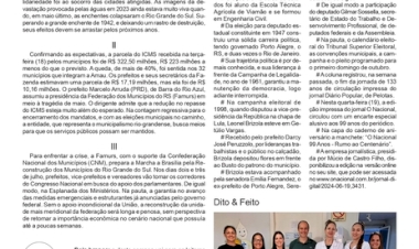 Entre a cruz e a espada / Neivo A T Fabris - Coluna da edição do dia 21 de junho de 2024. Página 02.