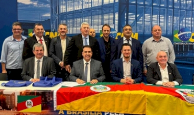 Prefeito de Getúlio Vargas participa da Marcha  dos Prefeitos Gaúchos em Brasília