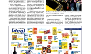 Ideau - Santa Clara - Mais uma edição da Mostra de Iniciação Científica