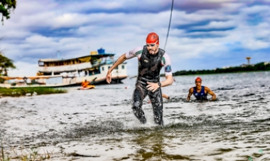 Atleta Tiago Perez disputa Triathlon 'Mãe Malvada'