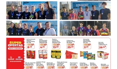 Vôlei de Areia de Duplas e Basquete 3 x 3