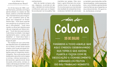 Imprensa - Os periódicos em alemão e suas contribuições