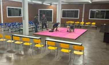 19ª RT começa montar estrutura para 1ª Inter-Regional do Enart em Erechim