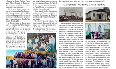 Especial – Centenário da Comunidade de Santa Lúcia