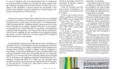 O protagonismo feminino nas eleições municipais / Coluna Contexto - por Neivo A  T Fabris