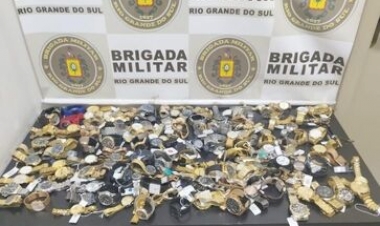 Polícia prende envolvido em assalto em joalheria no centro de Passo Fundo
