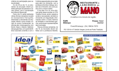 Acampamento Farroupilha -  Escolas agendam participação nas oficinas e palestras /