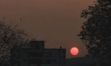 A semana começa com fumaça e calor de quase 37°C no Rio Grande do Sul