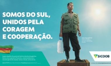 Gaúchos tornam-se ‘Laçadores’ em campanha do Sicoob que homenageia força do Sul