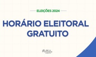 Eleições 2024: hoje (3) é o último dia para veiculação da propaganda eleitoral gratuita no rádio e na TV