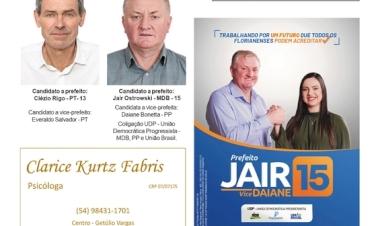 Locais das Seções Eleitorais em Floriano Peixoto