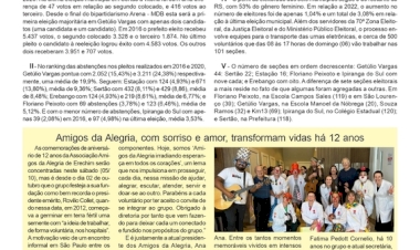 Abstenções podem influenciar resultado do pleito de domingo - Coluna Contexto / por Neivo  T Fabris