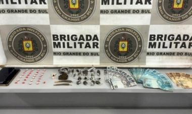 Trio é preso por tráfico e associação ao tráfico em Erechim