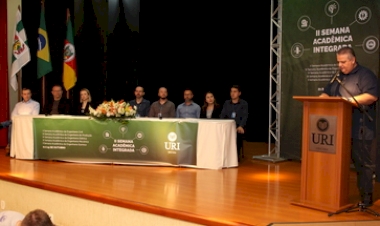 Semana Acadêmica Integrada das Engenharias da URI discute o desenvolvimento sustentável