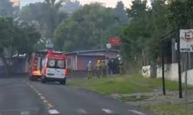 Atirador mata o seu pai e um policial militar e fere outras dez pessoas em Novo Hamburgo