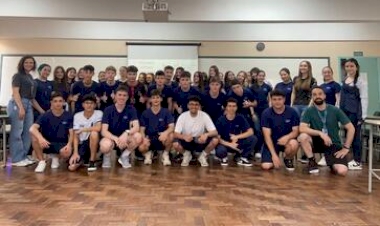 Projeto de intercâmbio virtual da Escola Básica da URI une estudantes de três países