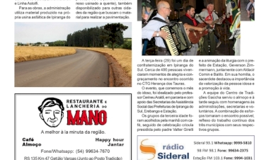 Estação - Grupo Conviver na integração de idosos em Ipiranga do Sul / Ipiranga do Sul - Governo municipal amplia obras de asfaltamento