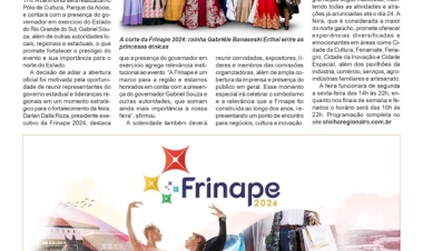 Frinape 2024 - Abertura da feira contará com a presença do governador do RS em exercício