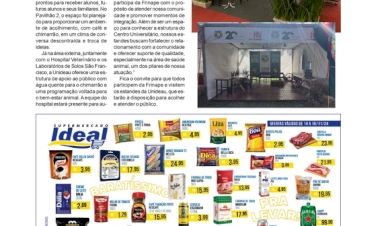 Unideau - Centro Universitário e Hospital Veterinário marcam presença na Frinape