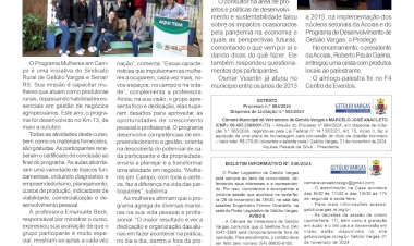 Sindicato Rural de Getúlio Vargas - Mulheres no Campo faz a diferença /  Accias - Almoço Tá na Hora aborda a economia no pós-pandemia