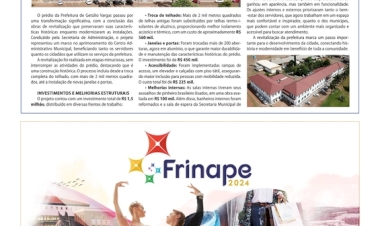 Getúlio Vargas - Revitalização da Prefeitura moderniza instalações e preserva história