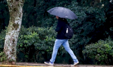 Alerta de chuvas fortes e rajadas de vento na madrugada de segunda-feira