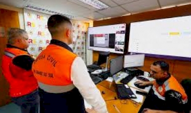 Defesa Civil gaúcha realiza teste de nova ferramenta de alerta contra desastres naturais