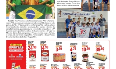 Mini-Craque de Estação é bicampeã na 3ª Copa Farmácias São João de Futsal /  Karate.