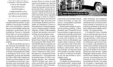 A FOLHA RURAL - Suinocultura - Seapi apresenta biosseguridade em granjas de suínos / Extensão Rural celebra atuação no desenvolvimento e na melhoria da qualidade de vida