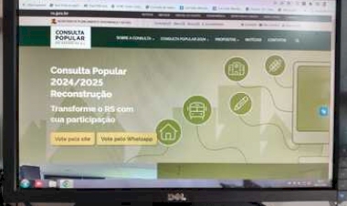 Hoje é último dia para votar na Consulta Popular 2024