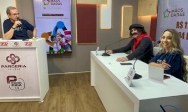 Mãos Dadas vende bigode do Guri de Uruguaiana e segue arrecadando doações