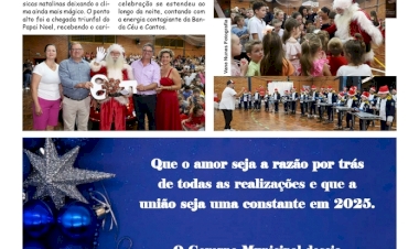 ESPECIAL NATAL 2024 - Chegada do Papai Noel em Floriano Peixoto encanta o público