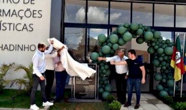 Centro de Informações Turísticas é inaugurado em Machadinho e promete fortalecer o turismo local