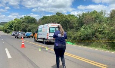 Acidente deixa duas pessoas mortas na ERS 135 entre Passo Fundo e Coxilha